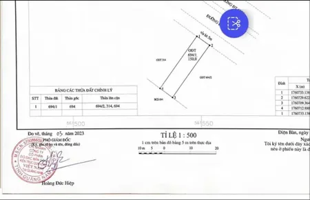 Đất vàng giá đầu tu 300m đường lạc long quân, sát dự án bắc hội an & the la queen ara, giá 8.850 tỷ