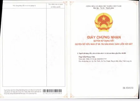 Anh chủ nhà cần bán miếng đất 2 mặt tiền. giá bao lên thổ