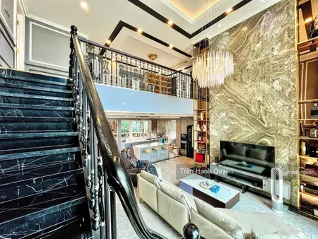 80m2 diện tích sân vườn trên cao duplex 5pn tổng 380m2 đã có sổ hồng 27.5 tỷ bao trọn thuế phí
