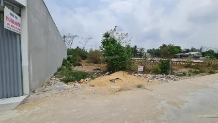Bán đất mặt tiền đức hoà sổ hồng full thổ 391m2, đã tách 2 nền full thổ riêng biệt