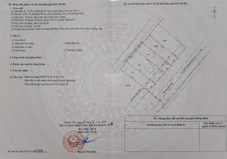 Chính chủ bán 240m2 đất mặt tiền đ. hồng phong, phường hà an, quảng yên. có hoa hồng cho môi giới
