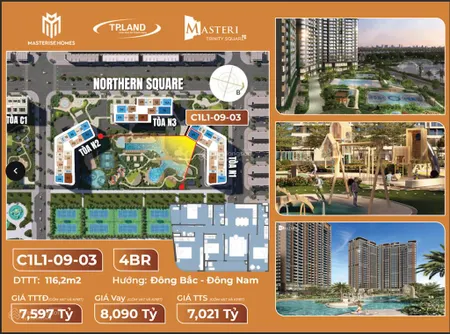 Độc quyền căn 4pn góc siêu đẹp giá tốt nhất thị trường masteri trinity square ocean park 2