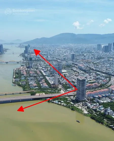 Studio view sông rẻ nhất tòa p2 sun cosmo, view cầu rồng, view sông hàn trục hiếm khó tìm
