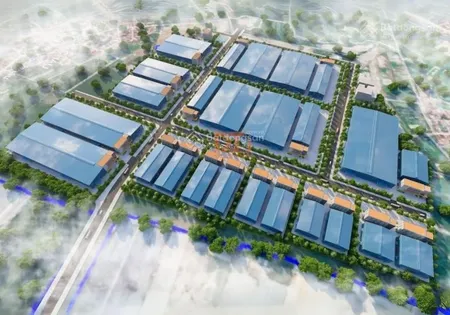 Bán đất cụm công nghiệp tại ân thi tỉnh hưng yên, diện tích từ 6000m2, mặt trước đường quy hoạch