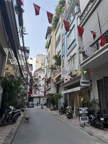 Nhà 4t phân lô vip ngõ 24 thông 12 đào tấn sang phan kế bính 2 mặt ngõ oto tránh dt 80m2 mt 4,6m