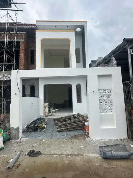 nhà trệt lầu phường tân triều sắp hoàn thiện giá cực tốt sổ hồng riêng full thổ cư 100%