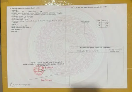 Bán đất 100m² ngang 5m giá 3.3 tỷ Phường Phú Mỹ