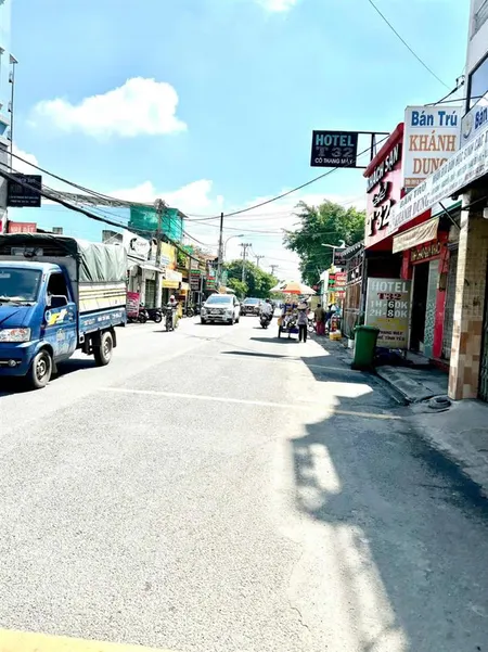 Bán gấp mt trần thị cờ phường thới an quận 12, sau nhà máy bia dt 5x21m 1 trệt 2 lầu, giá 12 tỷ tl