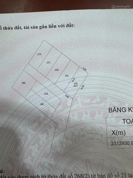 Bán 103.5m2 đất ninh sở giáp vạn phúc thanh trì gần cầu ngọc hồi giá chỉ nhỉnh 3 tỷ