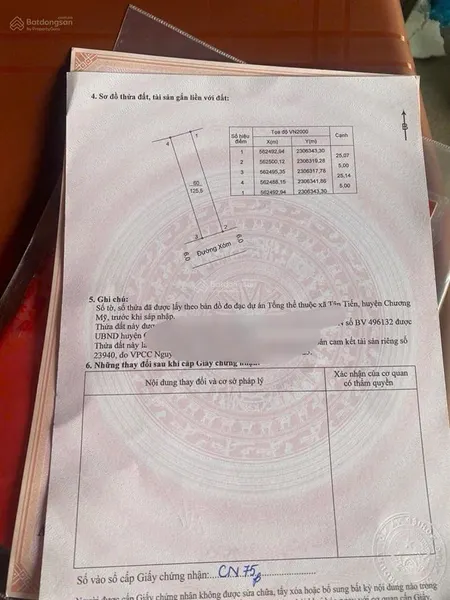 Bán đất 125m2 tại đường 21, xã nam phương tiến, chương mỹ, hà nội chỉ với 2,2 tỷ