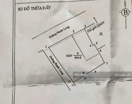 Đất diện tích khủng gần 1.000m2 góc 2 mặt tiền đường phước long thông ra biển nha trang xem ngay