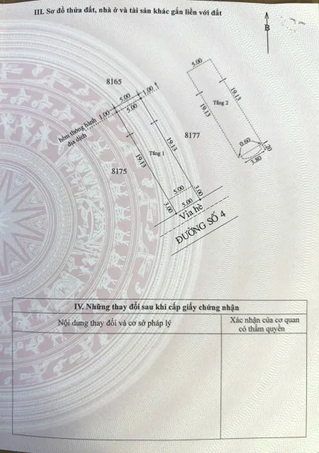 Bán nhà 115.6m² ngang 5m giá 3.9 tỷ Phường Phú Lợi