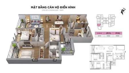 The diamond residence, 25 lê văn lương (brg). căn hiếm 151m2, 4pn 3vs. giá cực tốt
