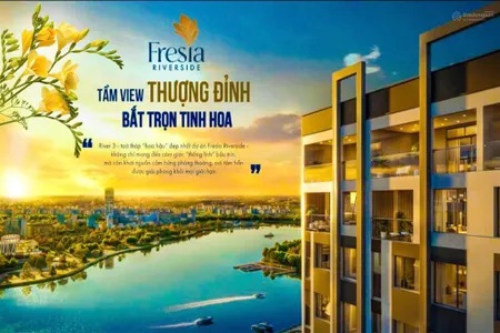 Giảm đến 180tr và trúng ngay xe vinfast vf3 khi đến với dự án fresia riverside ở trung tâm biên hòa