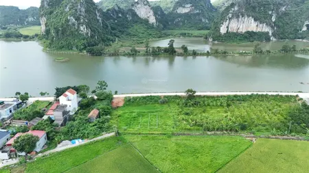 Bán lô đất hiếm 2 mặt tiền view trực diện hồ quan sơn, giá rẻ nhất hà nội