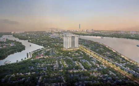 Căn hộ symlife, mặt tiền ql13, view sông sài gòn sở hữu chỉ với 10%, thanh toán 0,75%/ tháng