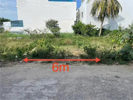Đất mặt tiền quy đông phú trung dt 123m2 ngang 6m đường ô tô 6m