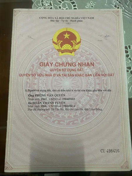 Bán đất Tân Hà