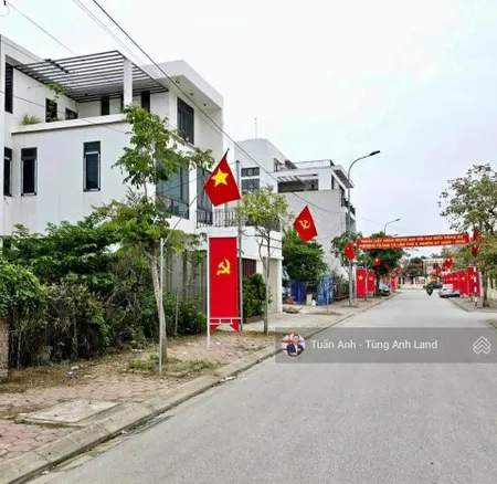 Bán lô đất biệt thự 331,6m² phố ngô hùng, thành tô, hải an