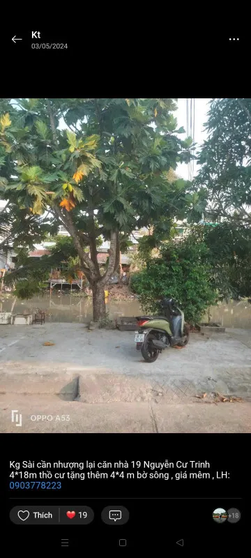 Nhà Mặt tiền Nguyễn Cư Trinh, P. Vĩnh Quang, TP.Rạch Giá, Kiên Giang