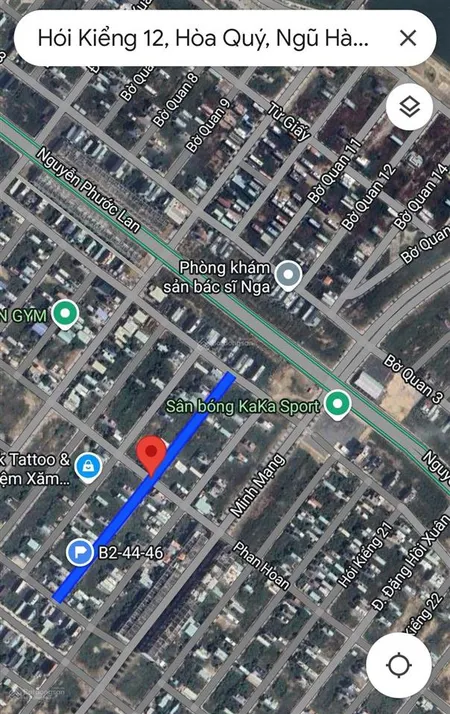 Bán nhanh lô đất điện âm hói kiểng 12, nam hòa xuân, giá chỉ 4ty550 gần đường quảng nam