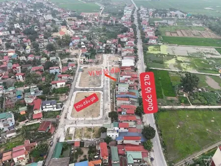 Đất đấu giá thôn yên trường, xã trường thịnh, ứng hòa, hà nội với diện tích 103.6 m2