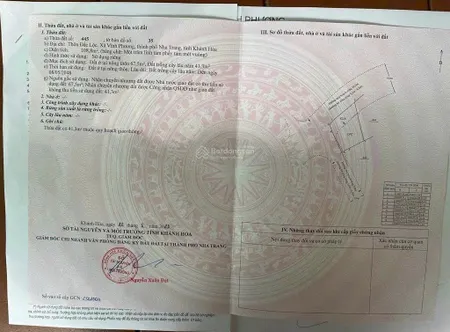 Bán 2 lô liền kề thôn đắc lộc phường bắc nha trang t. khánh hòa. dt 133m2 giá 1,2 tỷ