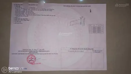 Phường tây nha trangsổ 609m2 ngang 15m đường thông 10m cách biển 3km