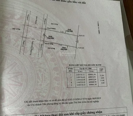 Đất thổ cư hẻm 283 đường linh đông, phường linh đông thủ đức, 50,6m2, đường 7m, sát cà phê nọng ơi