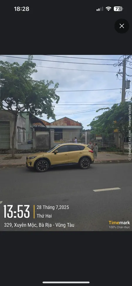 Bán đất 2816,4m² ngang 25m giá 23 tỷ Xã Xuyên Mộc