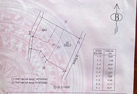 Bán đất 2800m² giá 5.5 tỷ Phường 2 Bảo Lộc