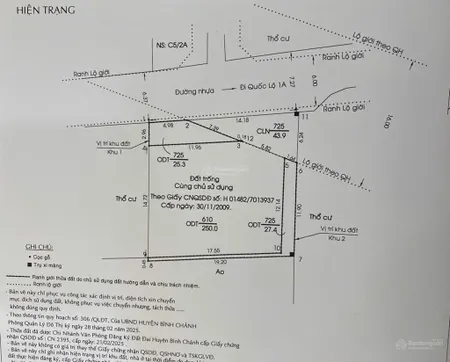 Cần bán đất dt 346,6m thổ cư xã tân kiên, bình chánh, cách ql1a 100m, gần vòng xoay an lạc