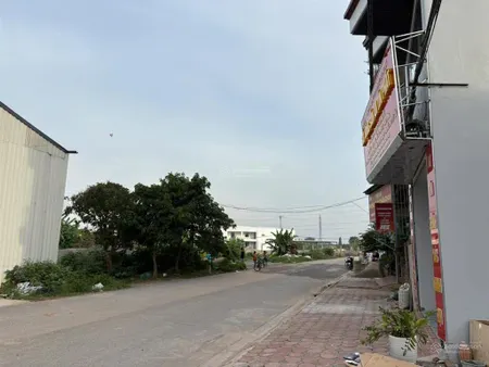 Bán lô đất 107,5m2 mặt tiền đường dh04 thông thẳng đại lộ thăng long, sẵn sổ
