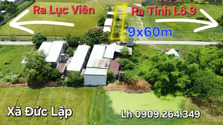 550m2 đất thổ cư giá giảm mạnh chỉ 4,5 tr/m2. đường ô tô tránh nhau. đất vuông vức