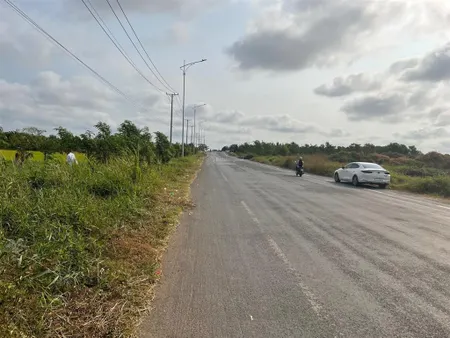 Bán đất thổ cư mặt tiền đt 871b, (đường vào kcn gia thuận gò công) giá rẻ