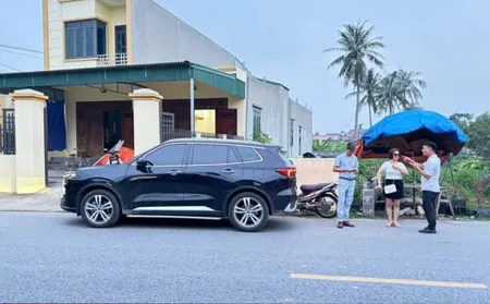 Bán đất 107m² ngang 4,5m . mặt đường tỉnh  304 . giá 2.6 tỷ Xã An Quang(Quang Hưng). liên hệ 0362558882