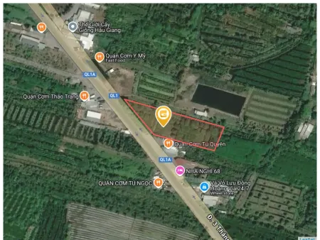 Bán đất 4623.1m² ngang 60m giá 28 tỷ Phường Đại Thành