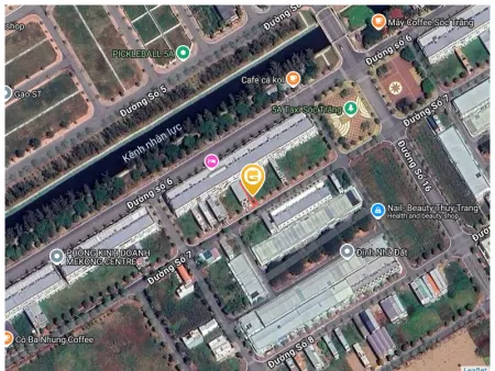 Bán đất Đường số 7 khu đô thị 5A 110m² ngang 4.4m x 25m, Đông Nam giá 1.7 tỷ Phường Phú Lợi