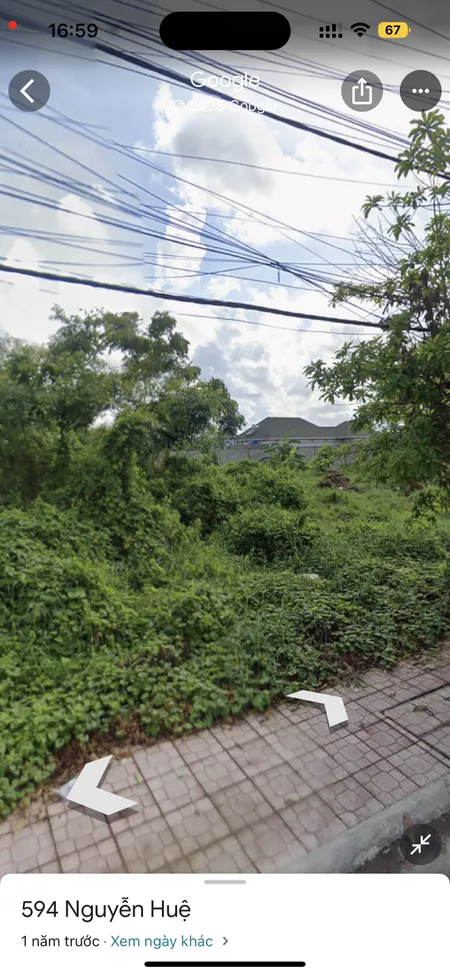 Bán đất Nguyễn Huệ TP Sóc Trăng cũ 180.9m² ngang 5m x 37m, Tây Nam, giá 3.3 tỷ Phường Phú Lợi