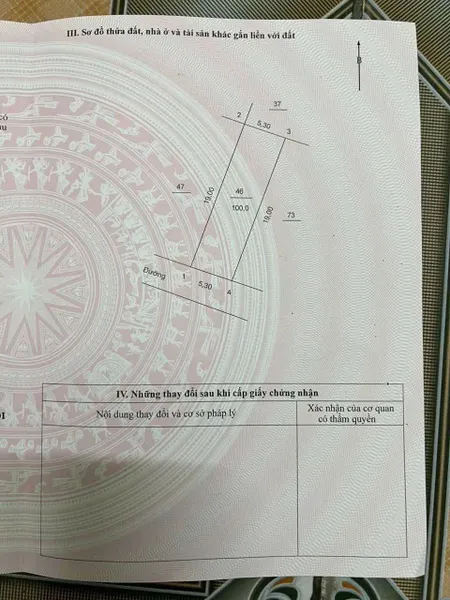 Bán nhà 100m² ngang 5.30m giá 3.5 tỷ Xã Quang Minh