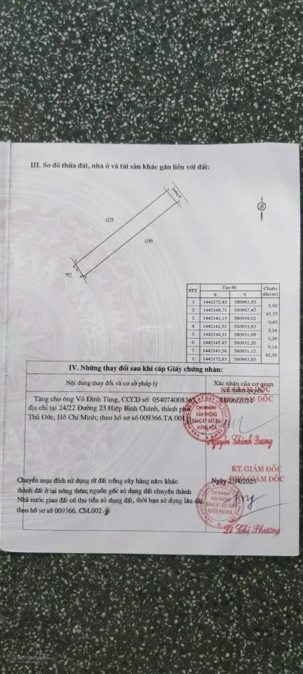 Bán đất nhà ở diện tích 240m2 sổ hồng full thổ cư mặt tiền đường nhựa nông thôn 3m, chính chủ