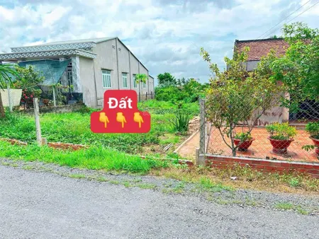 Đất mặt tiền nhựa 5m x 43m thổ cư 60m2 nhà dân đông nghẹt 900tr, đường thông vô cổng kcn hiệp thạnh