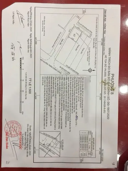Bán đất lô góc 2 mặt tiền hẻm 6m đường huyền trân công chúa p.tam thắng tphcm (p8 cũ)