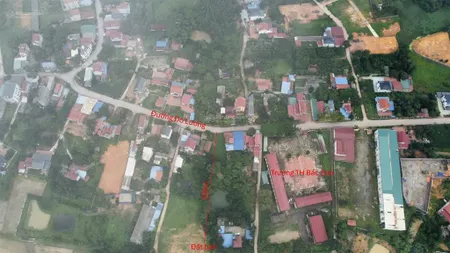 Bán đất bắc sơn ss, đường thông 4.5m, 479m2 mt 13m, chào bán 2.55 tỷ, 30m ra đường đô lương