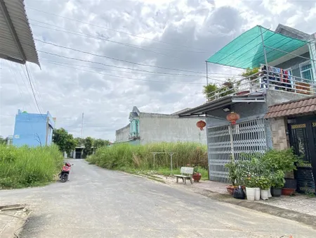 Nền trục chính dt 98m2 kdc phước vân cầu bà đắc, đường liên ấp 12 phước vân, shr giá 1 tỷ 430