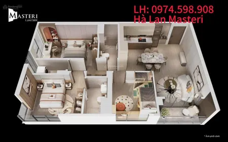 Cần bán nhanh căn hộ 2n đẹp nhất the lakeside giá chỉ hơn 4 tỷ. cam kết có slot oto. view hồ