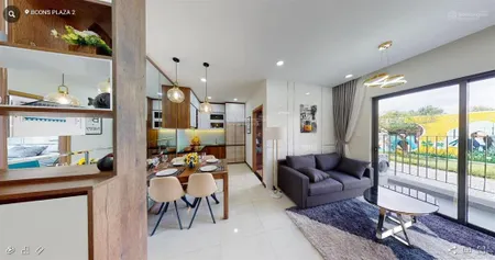 Bcons plaza bán căn tầng trung 2pn2wc view nội khu giá 2ty050 bao thuế phí sang tên sổ hồng