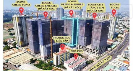 Bán căn hộ 2 phòng ngủ 2 wc ngay trung tâm dĩ an hcm giá chính chủ 1680tr