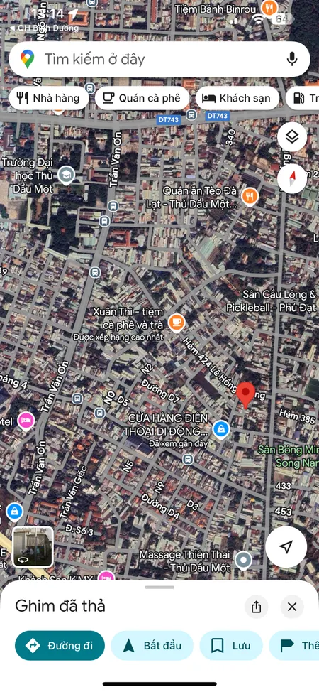 Đất khu 7 Phú Hoà (phường Phú Lợi-TP.HCM) sát bên KDC Phú Hoà 1 vị trí trung tâm đẹp sót lô giá công nhân gần ĐH.Thủ Dầu Một,dân kín mít