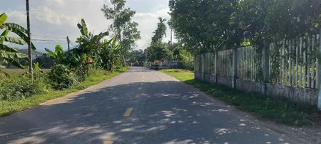 Đất mặt tiền quốc lộ 14g 400m2 có 120m2 đất ở có sẵng cổng ngõ và cây ăn trái.